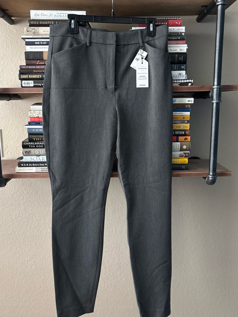 New Express Classic Women's Gray Dress Pants in size 10L